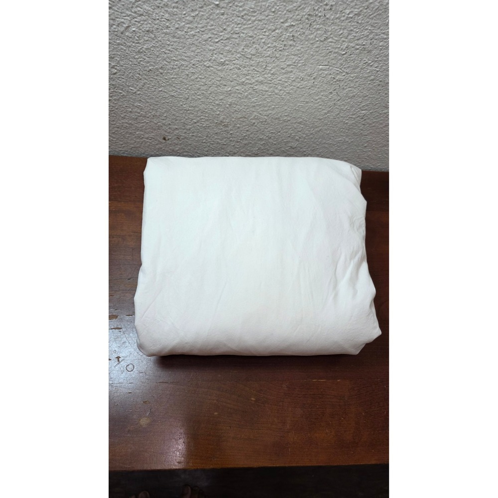 Frette 1860 Fitted King Sheet Ivory 100% Cotton Italy Luxury